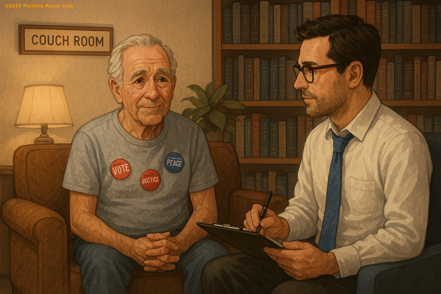Dr. Marcus Bennett meeting a Concerned Citizen